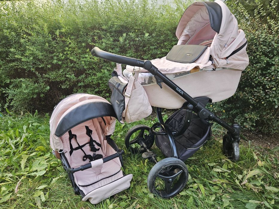 Wózek Bebetto Luca 2 w 1 gratiś wyściółka i parasol