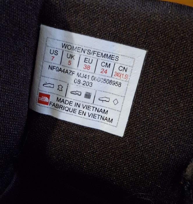 Черевики The North Face, 38 розмір