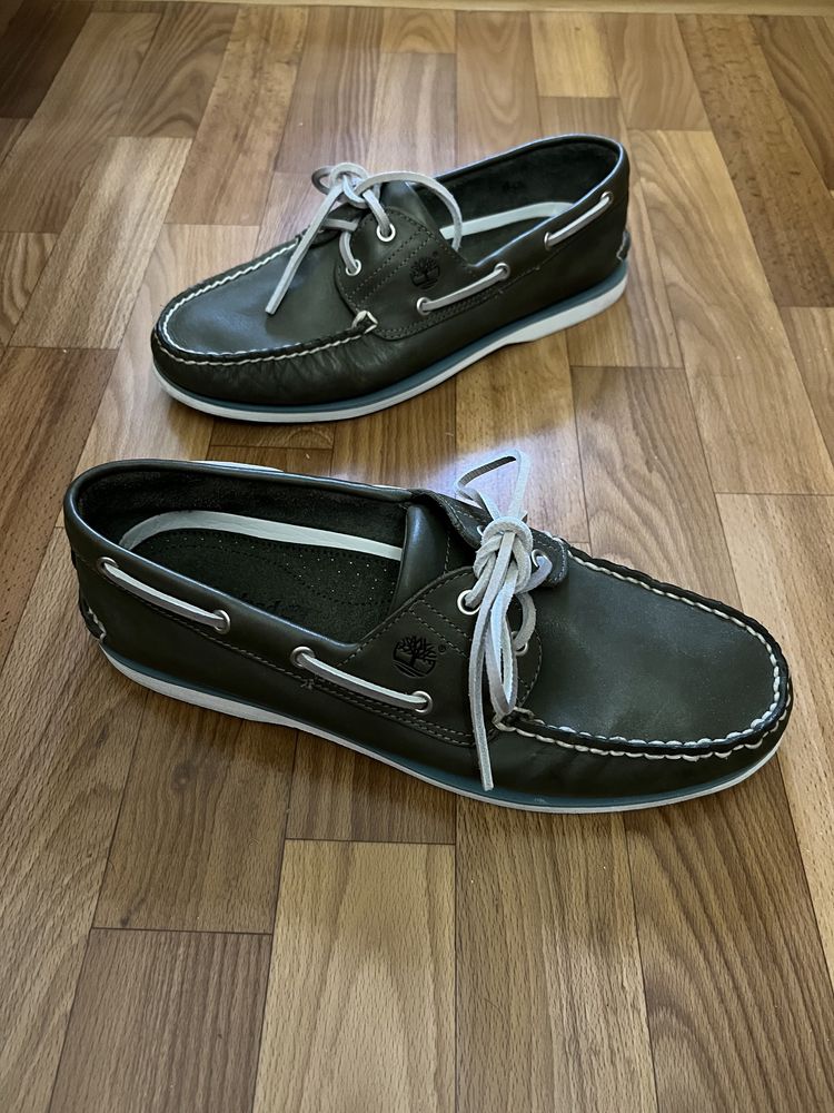 Чоловічі шкіряні топсайдери Timberland