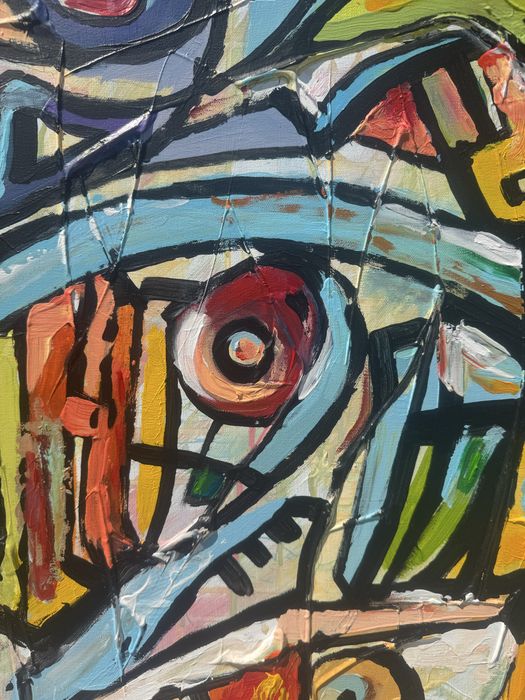 Pintura abstrata - Cosmic Emotions