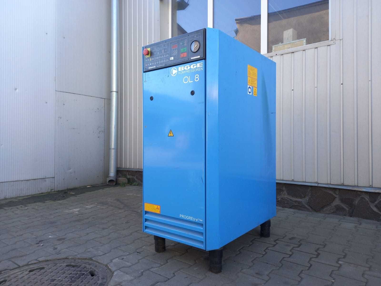 Boge OL 8 Kompresor tłokowy bezolejowy  5.5 kw 660 lm 10 bar