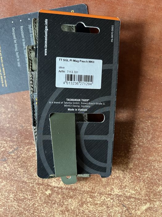 Підсумок Tasmanian Tiger SGL Pistol Mag MKII