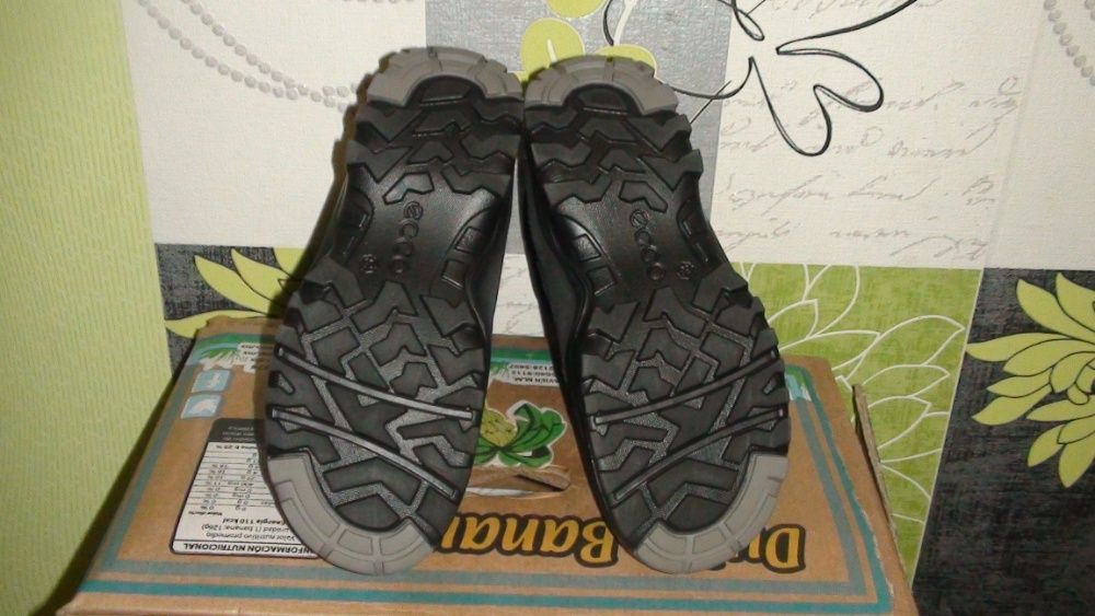 Ecco gore-tex - шкіряні зимові водостійкі черевики