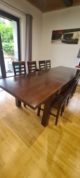 Zestaw meblowy drewniany