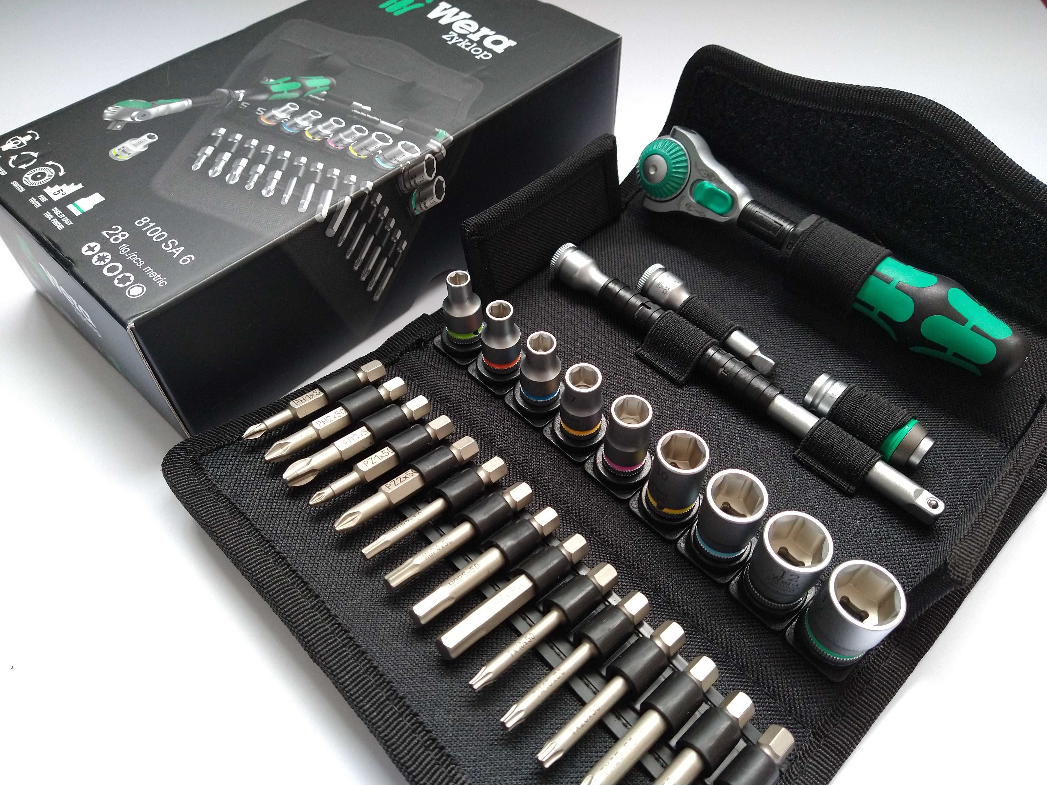 Набор инструментов Wera Zyklop 8100 SA6/ Zyklop Mini 2 / MS1