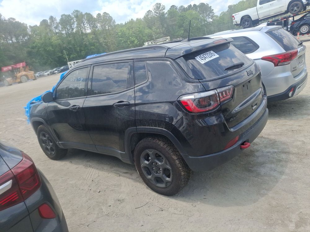 Задня ляда бампер jeep compass trailhawk 2022 розборка