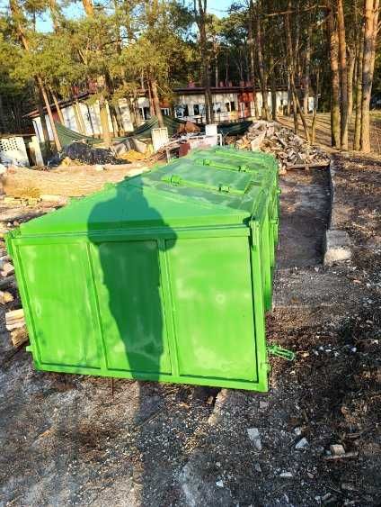 kontener bramowy  7m3 na gruz i odpady