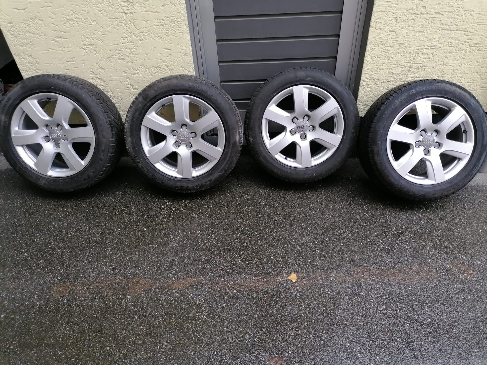 Koła Felgi    Audi 225 55 r17 komplet  Škoda Vw Seat 5x112