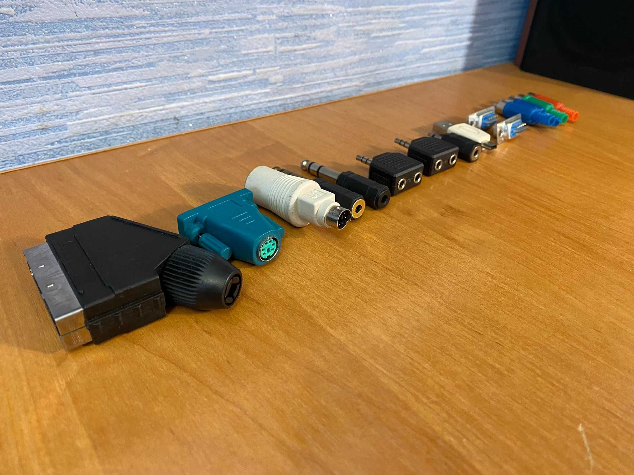 Переходники с USB, MiniUSB, TRS (2,5 3,5 6,35), RCA