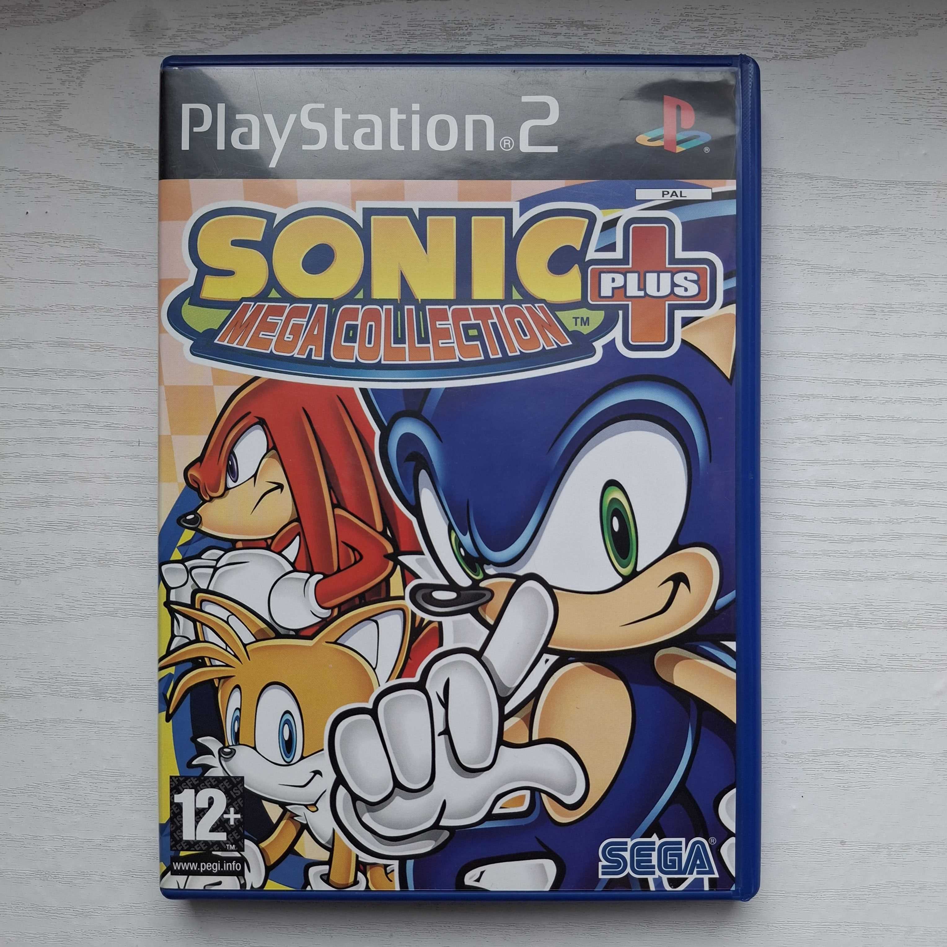 Sonic Mega Collection Plus Sony PlayStation 2 PS2 PAL Instrukcja