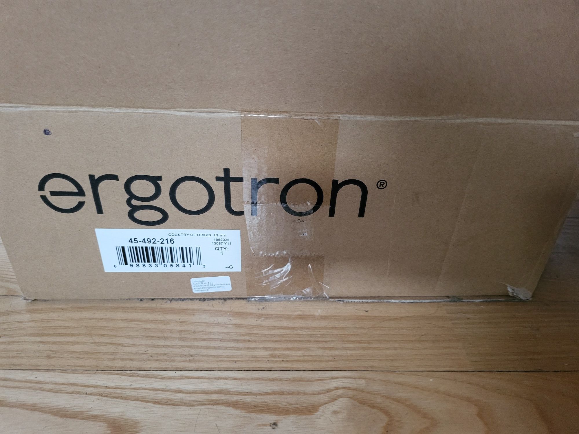Ergotron LX Dual Stacking Arm Nowy  Uchwyt do monitorów podwójny