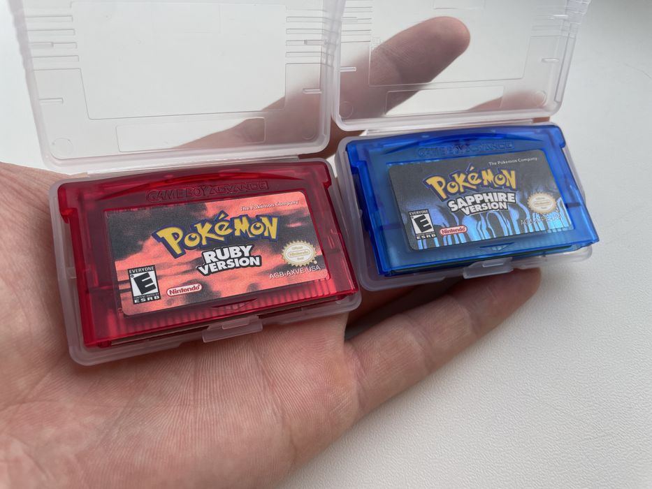 Гра Pokemon Sapphire, Ruby для GameBoy Advance gba