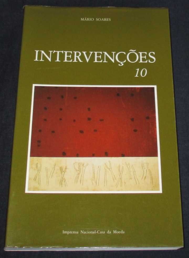 Livro Intervenções 10 Mário Soares INCM