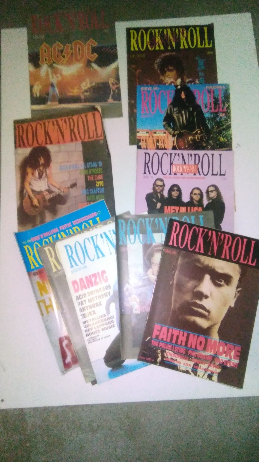 Rock'n'roll Tylko Rock Magazyn Muzyczny czasopisma