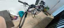 Rower z silnikiem spalinowym 60 cc