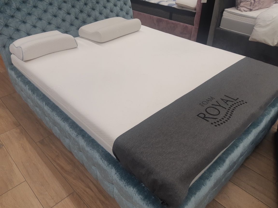 Materac Foam Royal MED STANDARD 160x200 z ekspozycji  salonu
