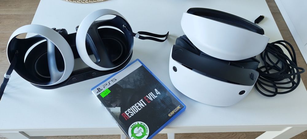 Google PS VR 2 + ładowarka + gra