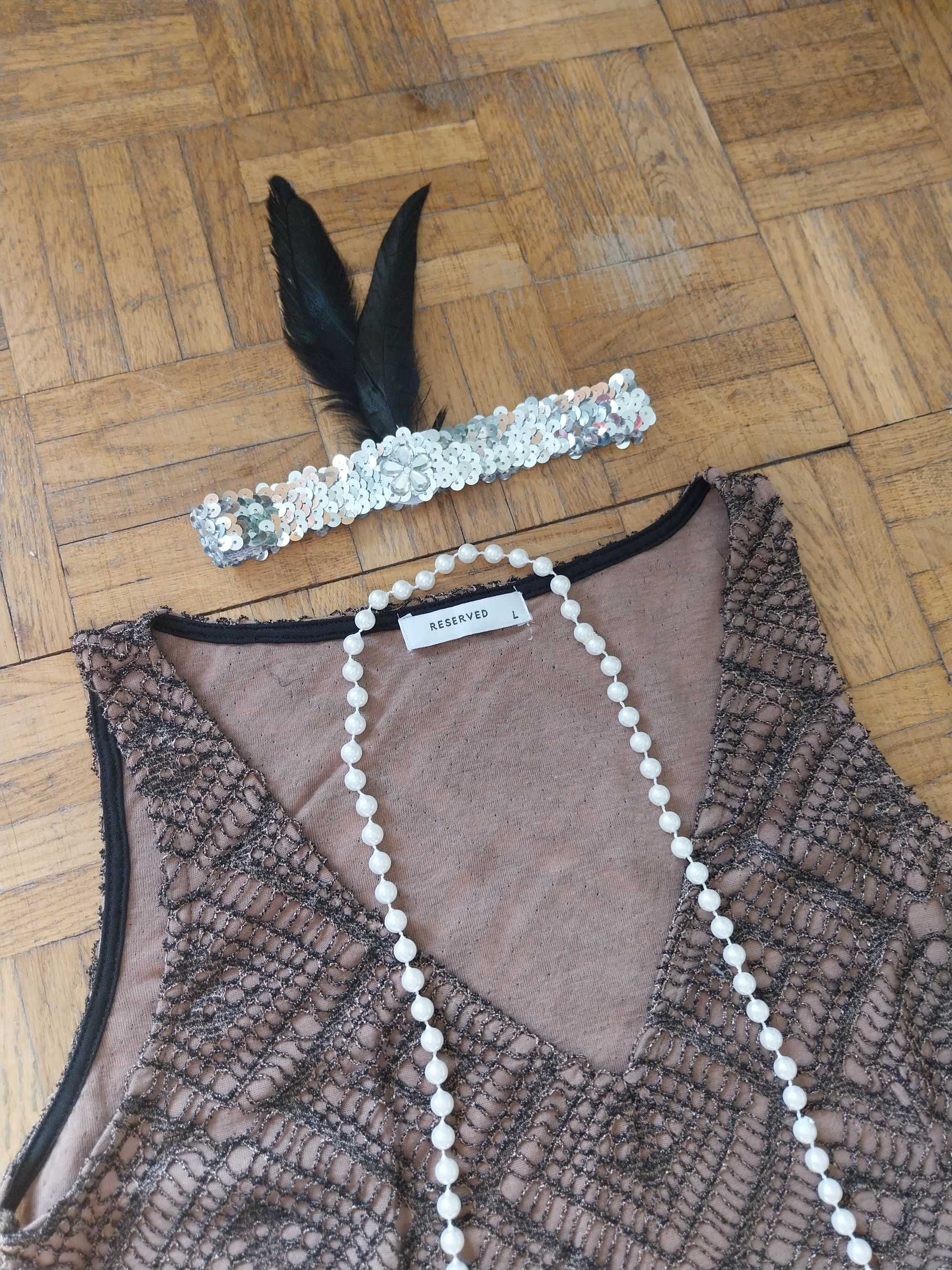 Strój Retro lata 20/30 S/M