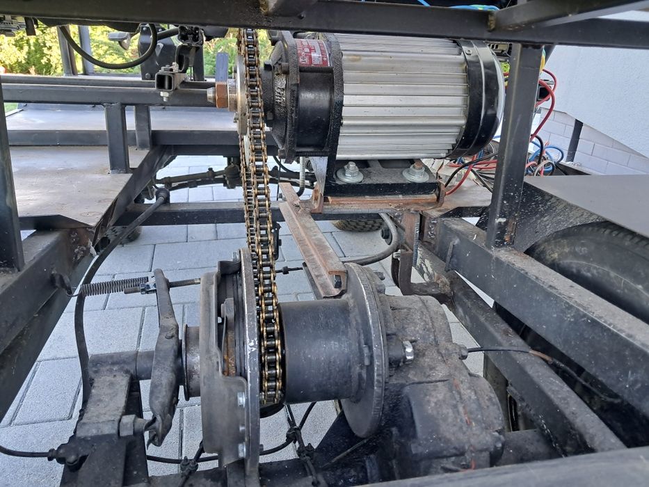 Melex elektryczny typ SAM 72V 3000W  bez baterii można go przetestować