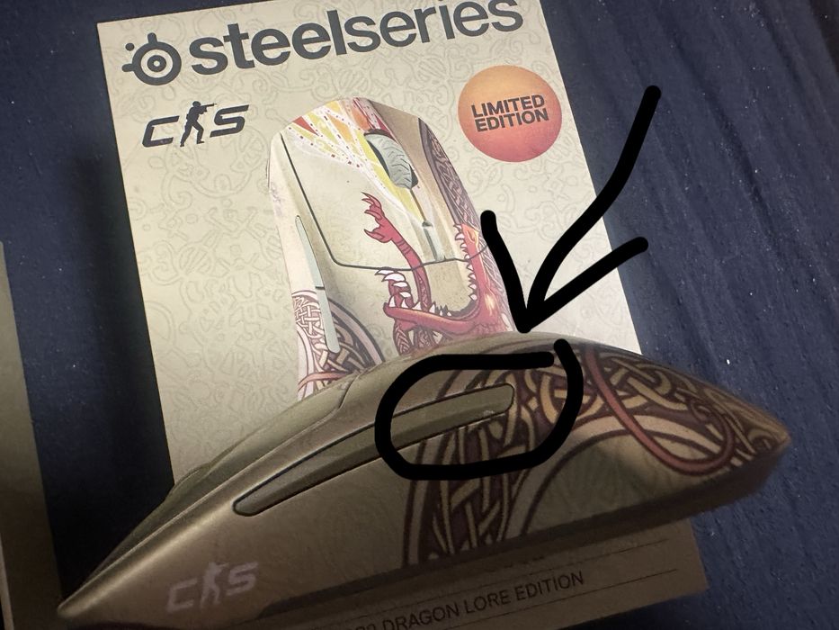 Myszka SteelSeries CS2 Dragon Lore