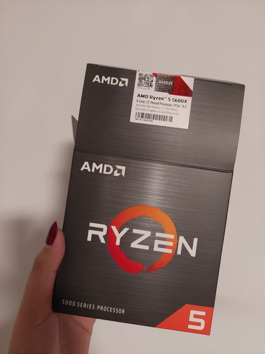 Procesor AMD Ryzen 5 5600X BOX z chłodzeniem
