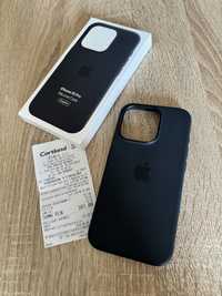 Etui/Case Apple iPhone 15pro MagSafe Silicone Black NOWE