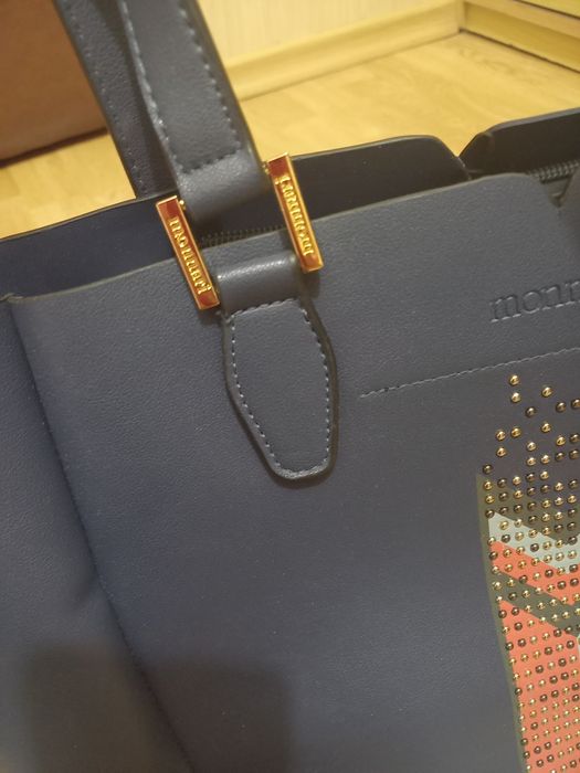 Torebka Monnari granatowa