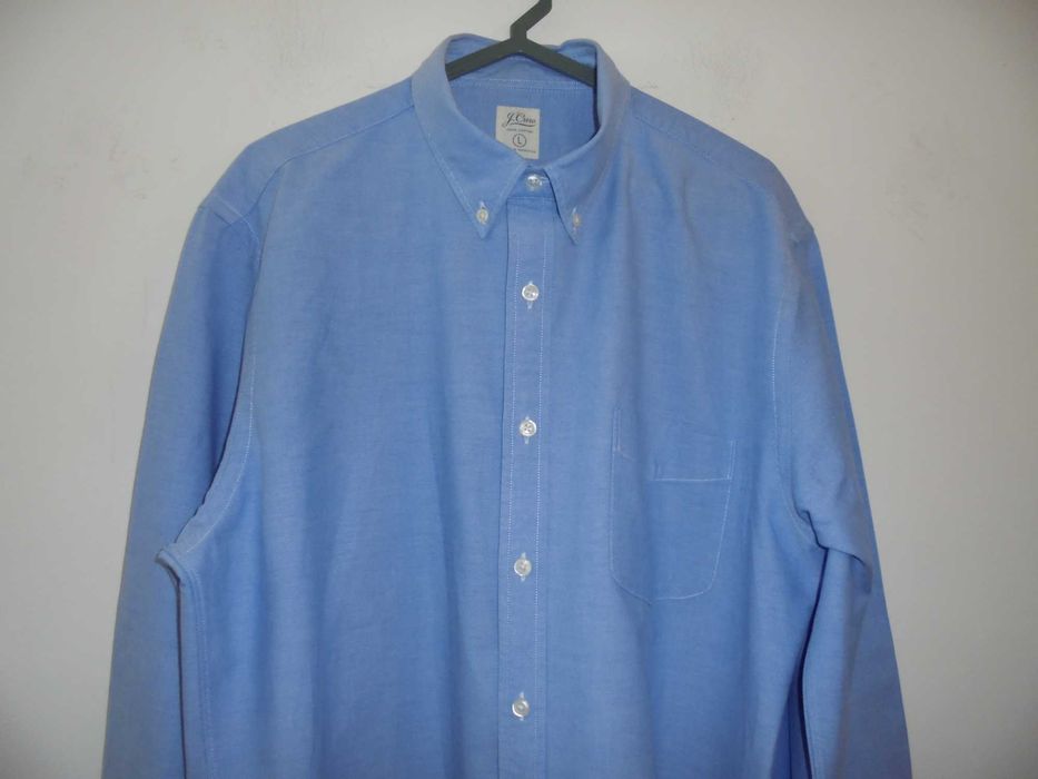 camisa de homem cor azul bebé