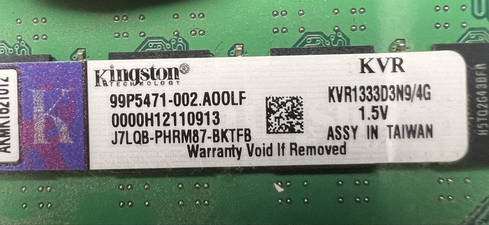 8gb ram ddr3 1333MHz dwie kości