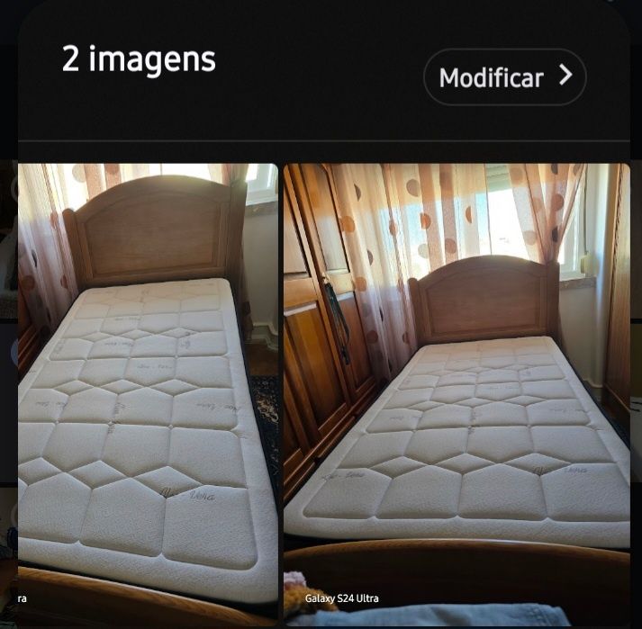 Vendo colchão novo um mês de uso.