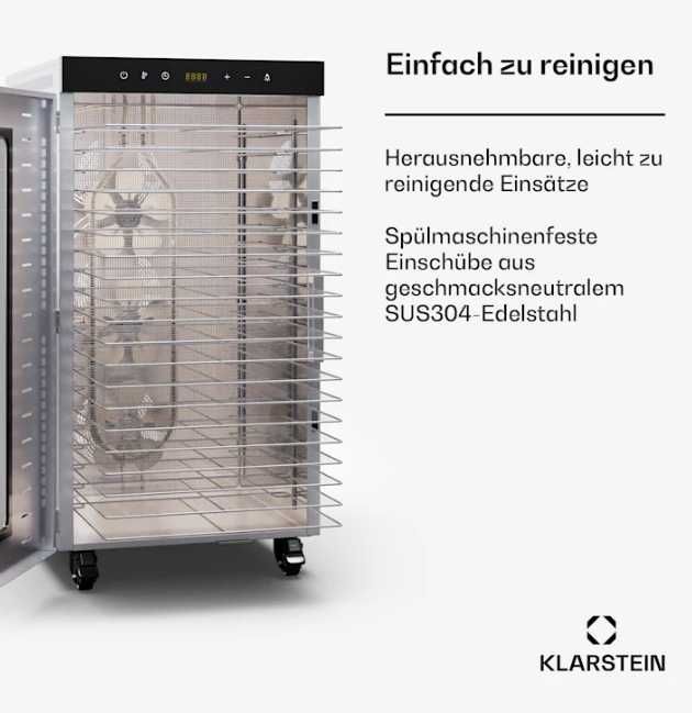 Німецький Дегідратор Дегидратор KLARSTEIN MasterJerky 300 модель 2024