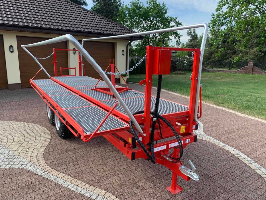 Platforma Sadownicza LISICKI dwuosiowa T031/1 rozdzielacz