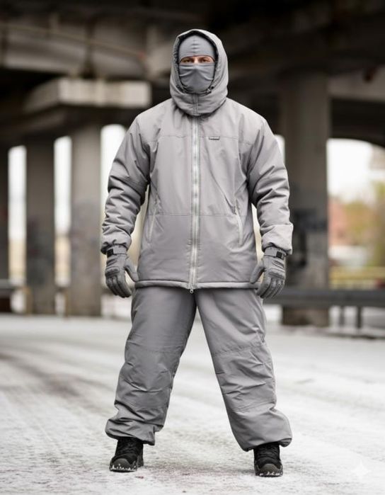 Польський костюс Рівень7 Сірий / зимовий костюм OBLIVION 7 рівнів