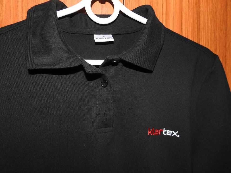 Nowe Czarne koszulki Polo męskie - S/M/L/XXL