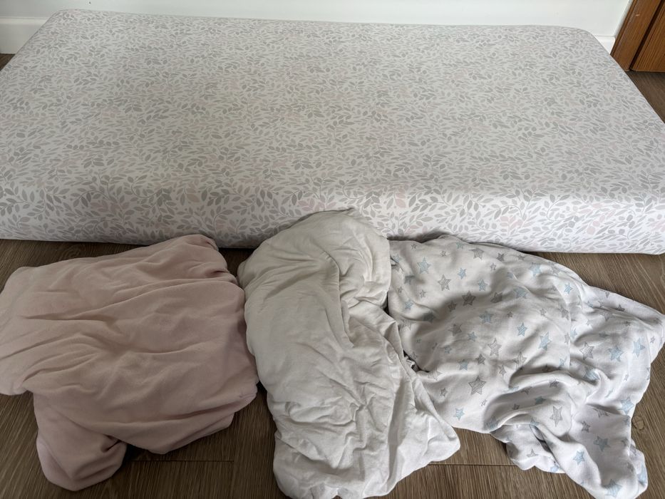 KLUPŚ Łóżeczko NEL SERCE +materac Hilding DOBRANOCKA antyalerg+gratisy