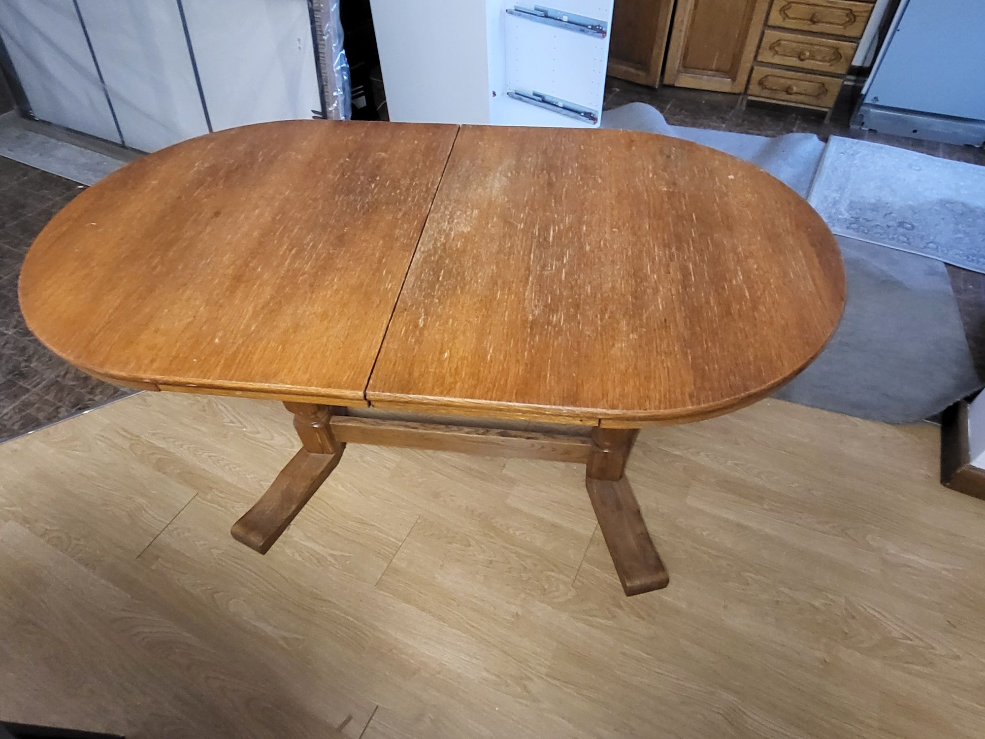 Stół drewniany (ława) podnoszony oraz rozkładany 75x174 (134)cm
