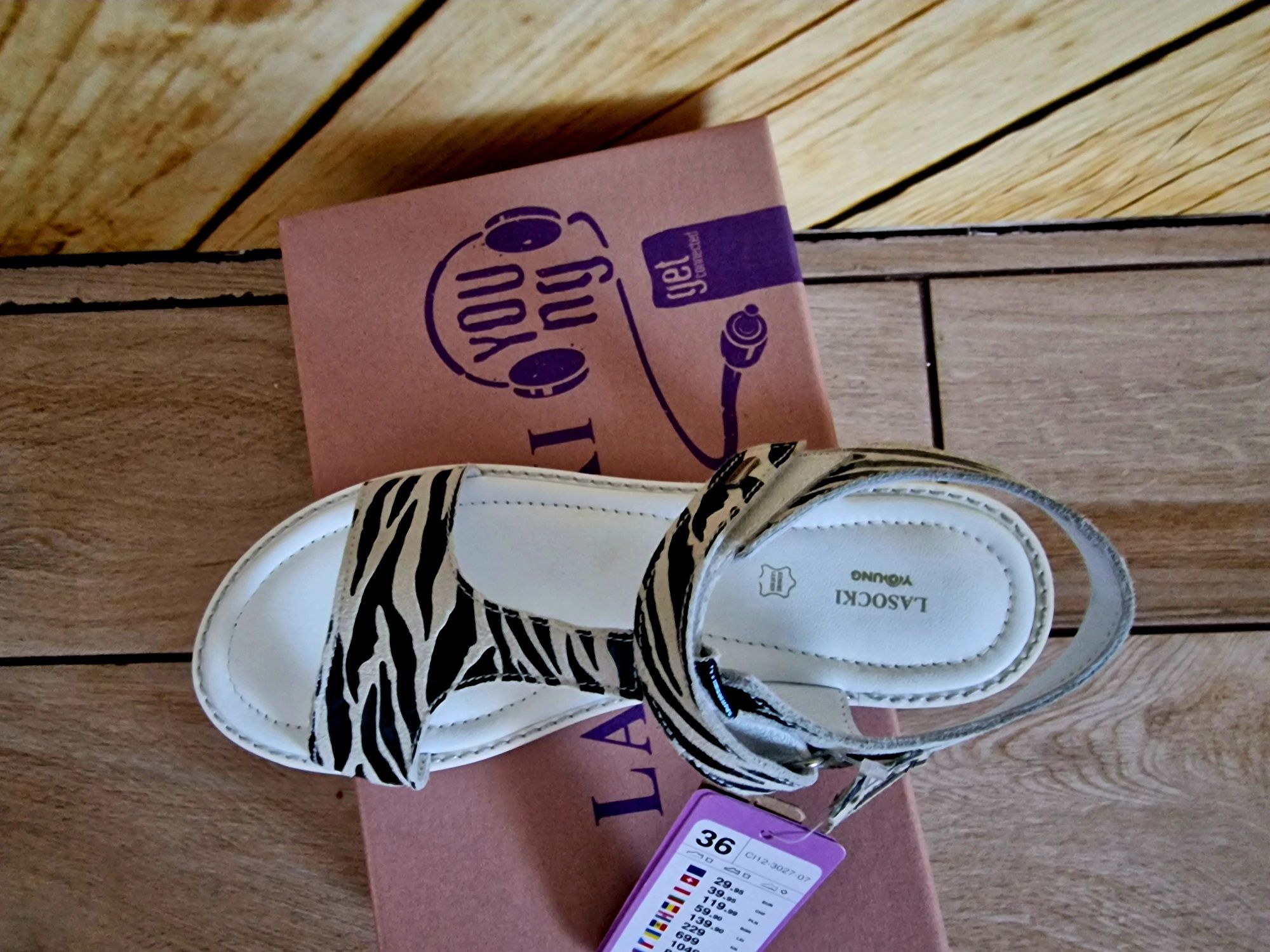 Lasocki CCC sandały r.36 Nowe