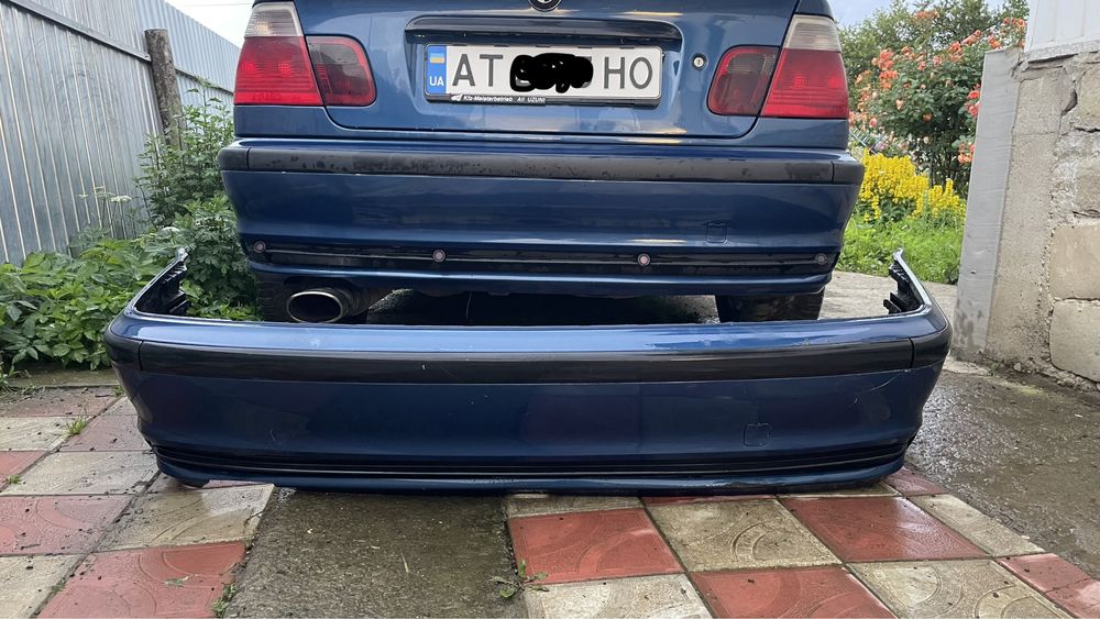 Бампер bmw e46 седан 2001