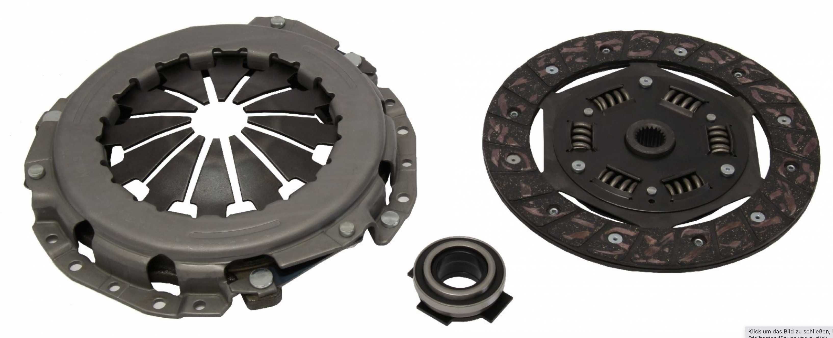 Kit de embraiagem para FIAT PUNTO, LANCIA YPSILON, FIAT MAREA