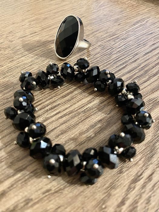 Набір браслет та кільце (19 мм) біжутерія