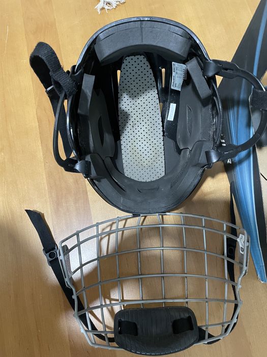 Шолом хокейний, шлем хоккейный, налокотники