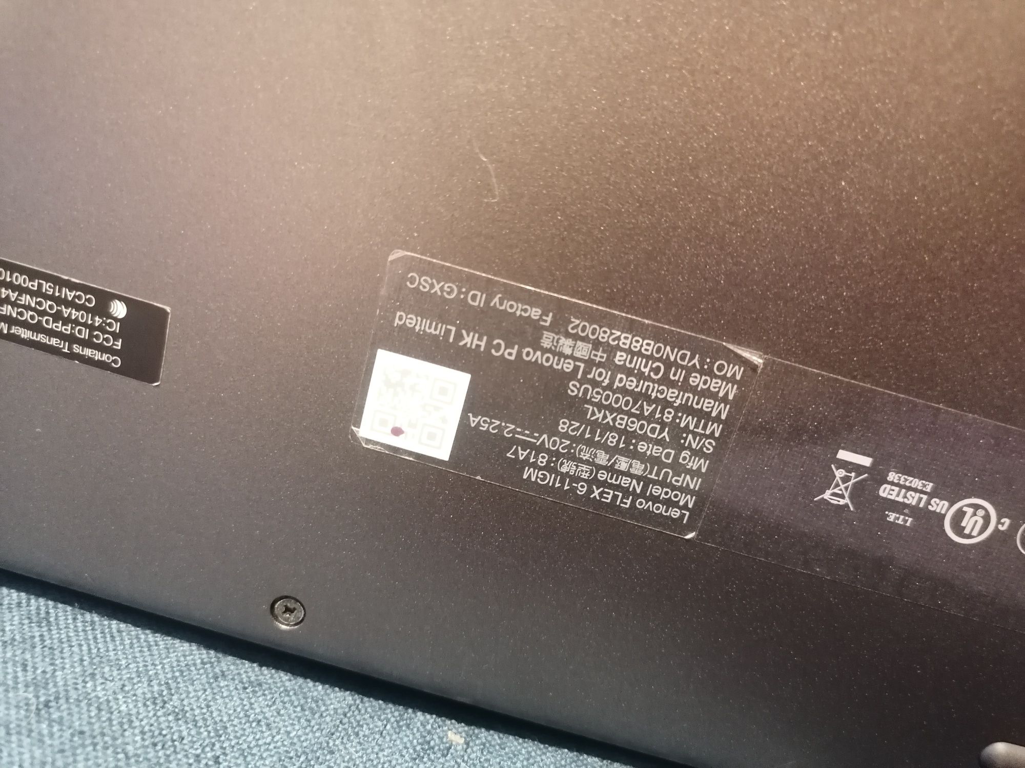 Laptop Lenovo Flex 6-11