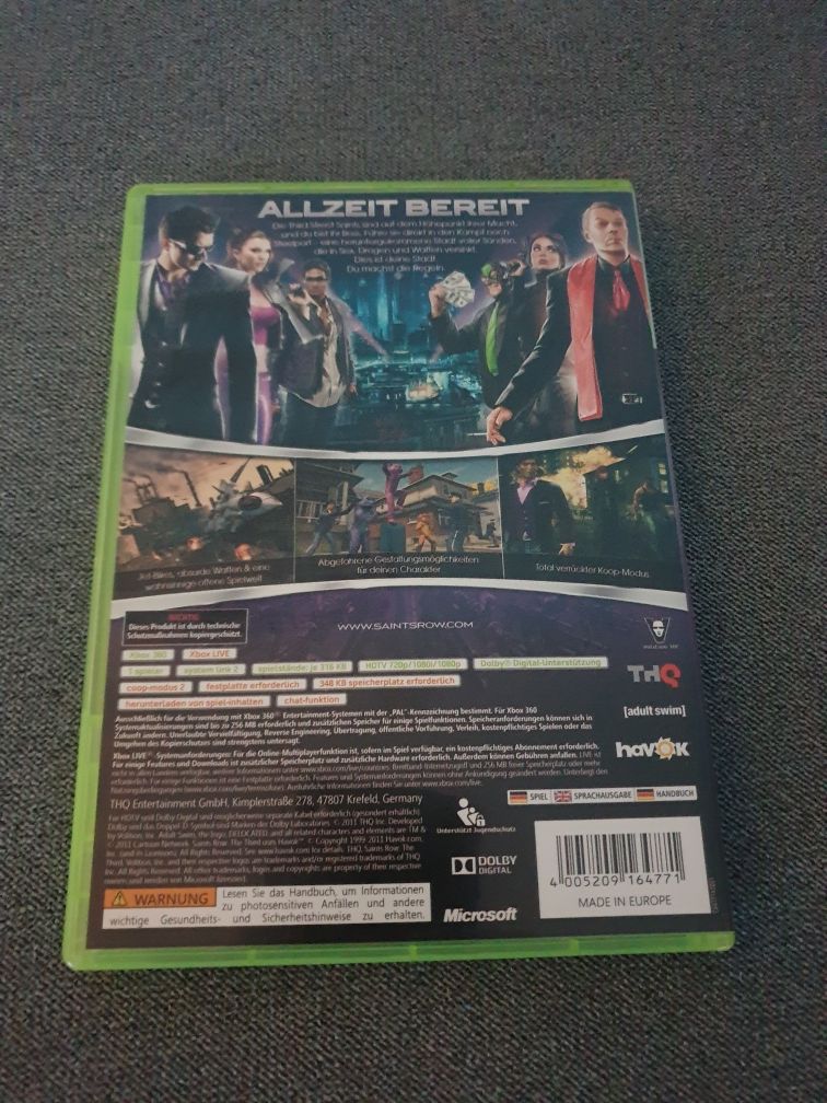 Saint Row The Third Xbox 360