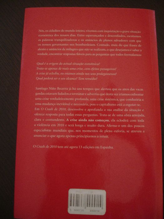 "O Crash de 2010" de Santiago Niño Becerra