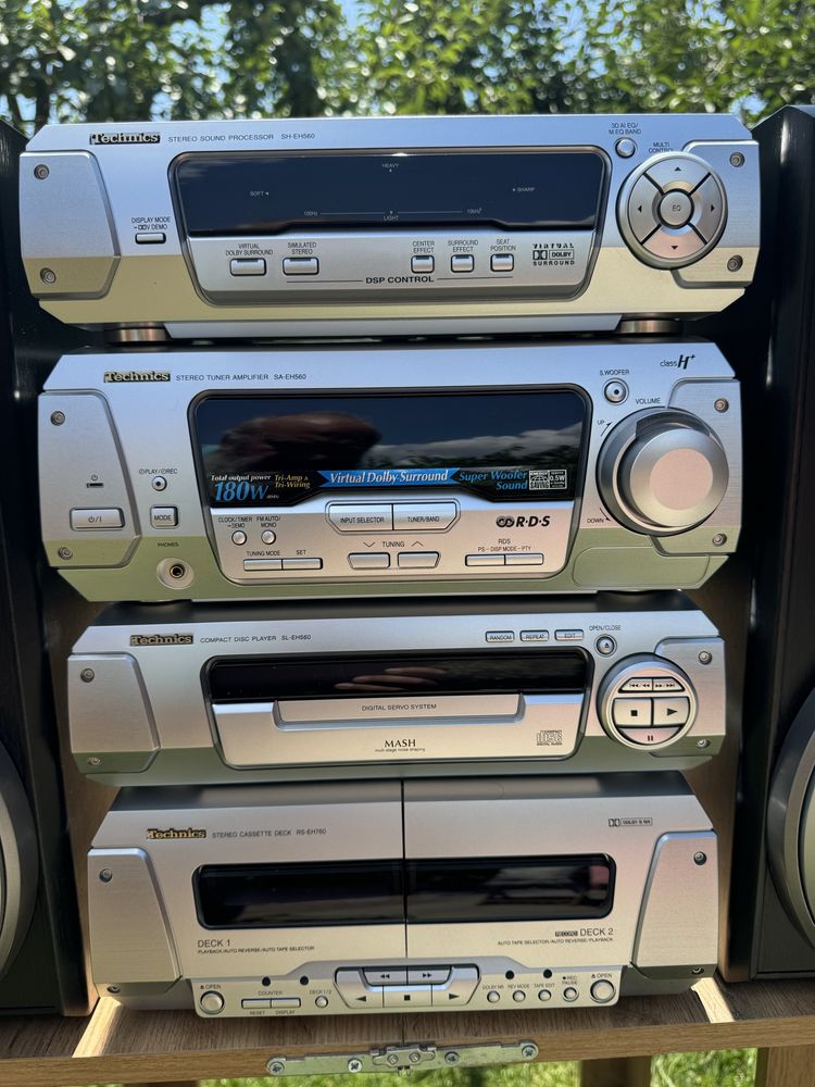 Продам НОВЫЙ музыкальный центр Technics SA-EH560