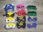 Máscara super herois meninas e meninos