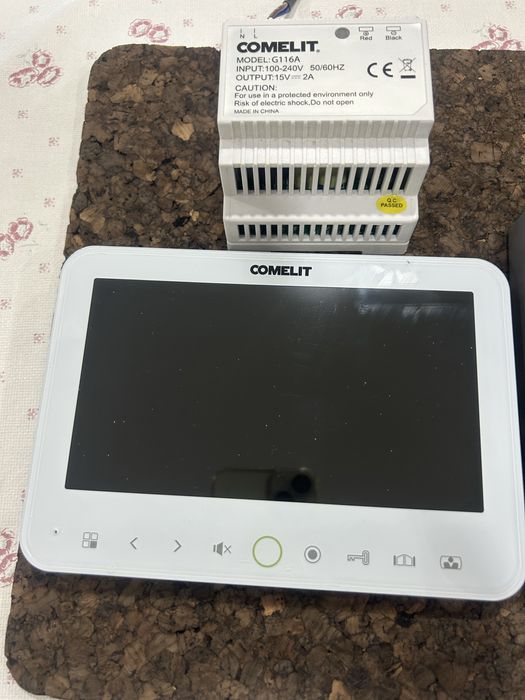 Kit Vídeo Porteiro Monofamiliar COMELIT 7