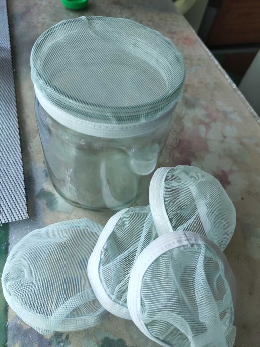 Сеточка для чайного гриба на банку.