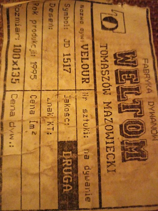 Dywan ścienny z wizerunkiem Maryji z dzieciątkiem Jezus