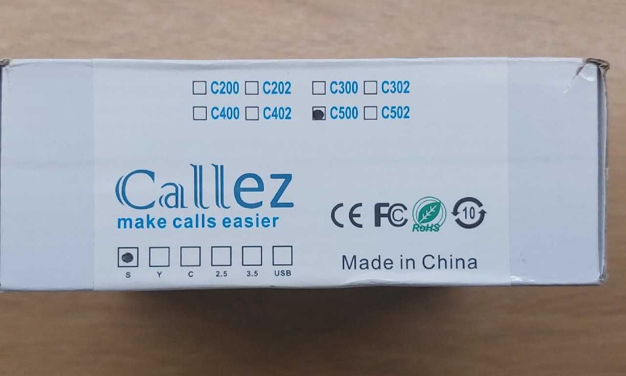 Callez RJ45 Call Center zestaw słuchawkowy do telefonu z mikrofonem